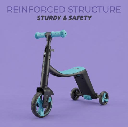 3-in-1 Kids Convertible Scooter